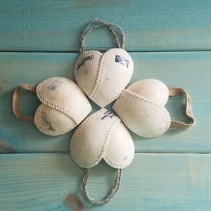 Genuine Baseball Valentine's Day Heart